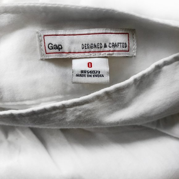 White a-line summer skirt with crochet details - Picture 3 of 5